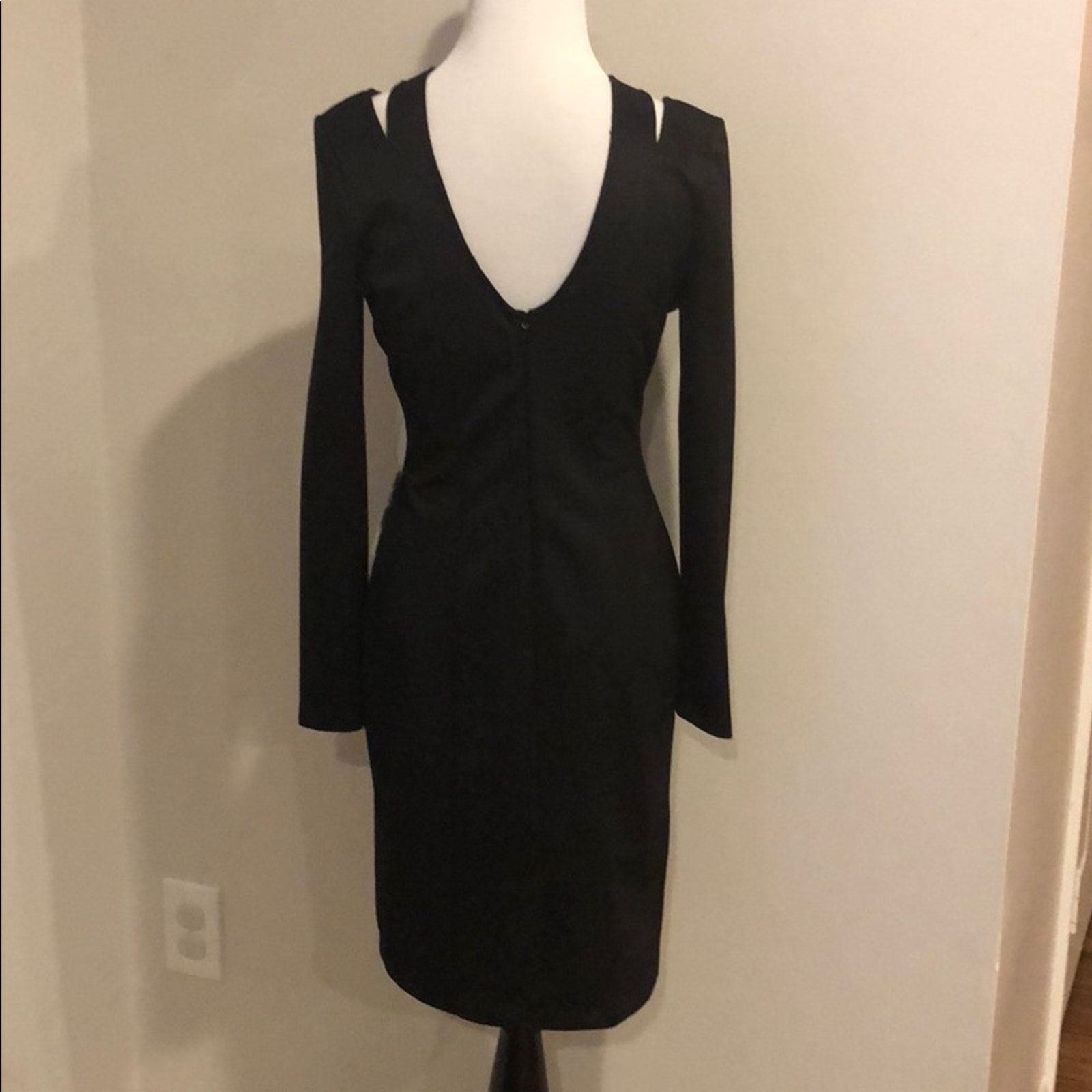 Alexia Admor Dress Cutout Shoulder Open Back Black — image 6 of 8